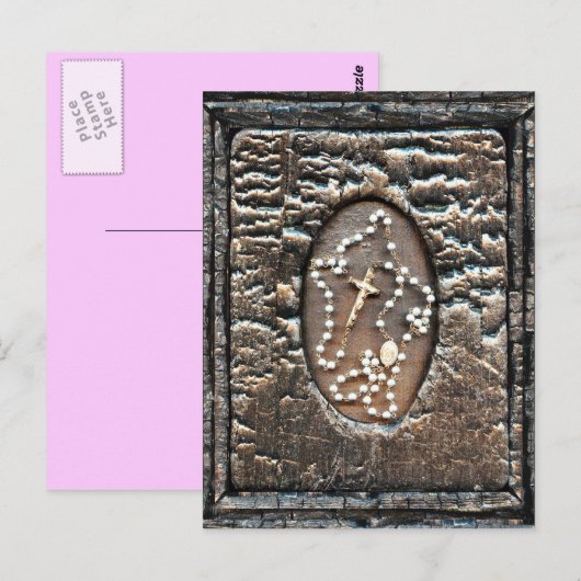 Rosary Postkarte (Vorne/Hinten)