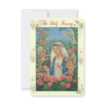 Rosary Prayer Card mit meinem Original Artwork