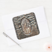 Rosary Quadratischer Aufkleber (Umschlag)