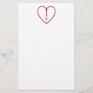 Rosary (Rote und Blaue Rose) Briefpapier