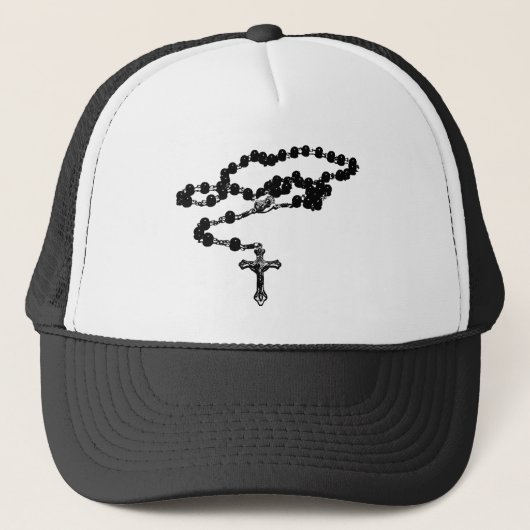 Rosary Trucker Hat Truckerkappe (Vorderseite)