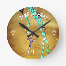 Rosary Uhr Zeit zum Beten