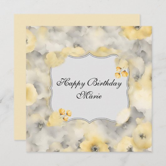 rosas amarillas (Vorne/Hinten)