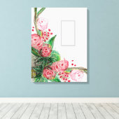 Rosas Asymmetric Leinwanddruck (Insitu (Holzboden))