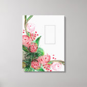 Rosas Asymmetric Leinwanddruck (Vorderseite)