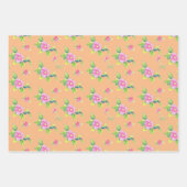 Rosas silvestres geschenkpapier set (Vorderseite 2)
