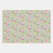 Rosas silvestres geschenkpapier set (Vorderseite)