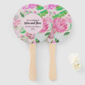 Rosas verano fächer (Vorne und Hinten)