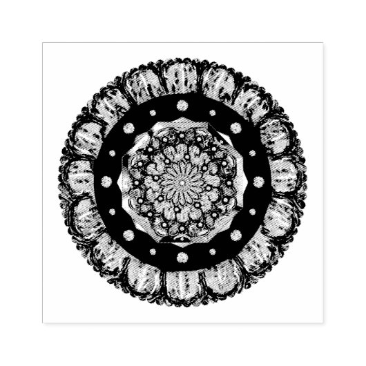 Rosass und Schneeflocke aus Kardinal Gummistempel (Prägung)