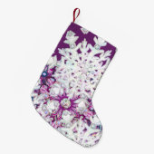 Rosass und Schneeflocke aus Kardinal Kleiner Weihnachtsstrumpf (Vorderansicht (hängend))