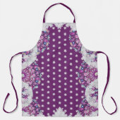 Rosass und Schneeflocke aus Kardinal Schürze (Vorderseite)