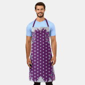 Rosass und Schneeflocke aus Kardinal Schürze (Getragen)