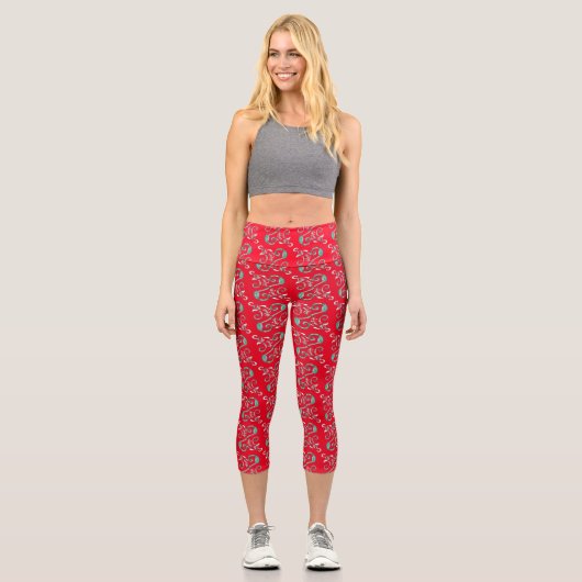 RosaYYDRAGOBIRD Capri Leggings (Vorderseite)