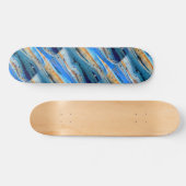 Rosblaue Driftholzbretter Thunder_Cove Skateboard (Horizontal)