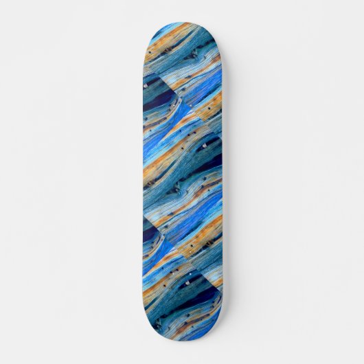 Rosblaue Driftholzbretter Thunder_Cove Skateboard (Vorne)