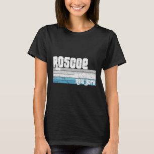 Roscoe New York Ny Retro-Urlaub Skiurlaub Wandern T-Shirt
