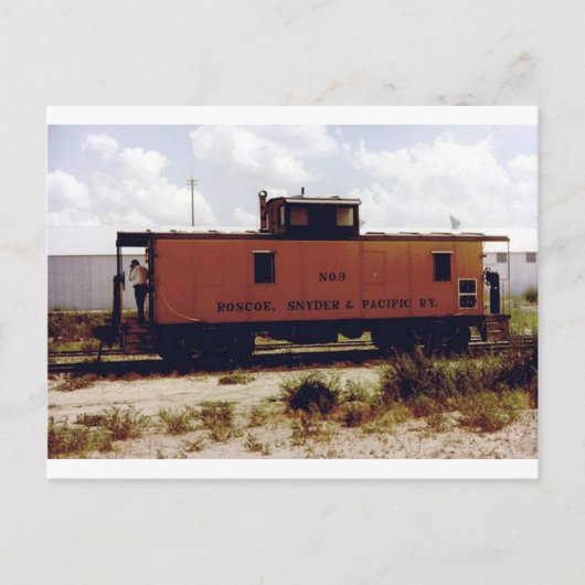 Roscoe, Snyder und Pazifik Postkarte (Vorderseite)