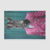 Roscoe the Zebra Seidenpapier (Vorderseite)