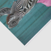 Roscoe the Zebra Seidenpapier (Ausschnitt)