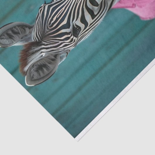 Roscoe the Zebra Seidenpapier (Ausschnitt)