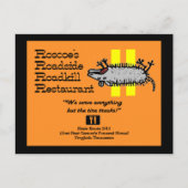 Roscoes Roadkill Postkarte (Vorderseite)