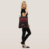 Rose2 Universaltasche, mittelgroß Tasche (Am Model)