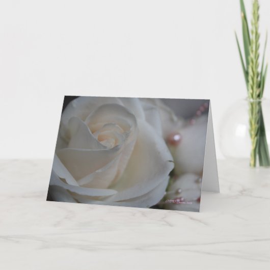 Rose6-Karte Feiertagskarte (Vorderseite)