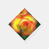 Rose 001 serviette (Ecke)