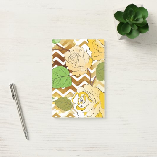 Rose 10 post-it klebezettel (Büro)