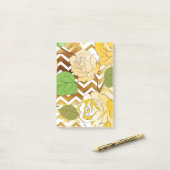 Rose 10 post-it klebezettel (Auf Schreibtisch)