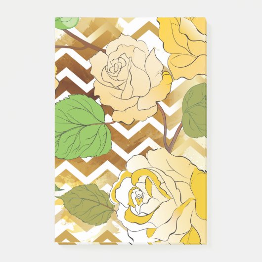 Rose 10 post-it klebezettel (Vorderseite)