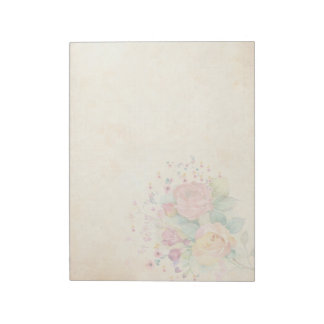 Rose - 11" x 8,5" 40 Blatt Notepad Notizblock