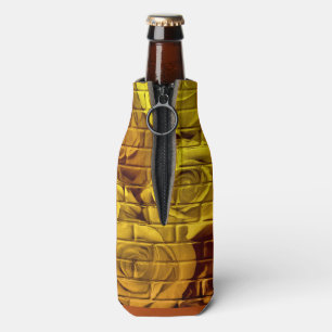 Rose-12-Golden-Drink Flasche Cooler-Koozie Flaschenkühler