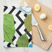 Rose 13 geschirrtuch (Viertel Falte)