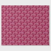 Rose-13-Magenta-Geschenkpapier Geschenkpapier (Flach)
