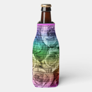 Rose-16-Regenbogen-Drink Flasche Cooler-Koozie Flaschenkühler
