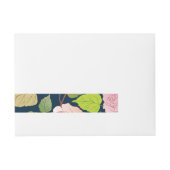 Rose 16 Rundum-Adressaufkleber (Vorderseite)