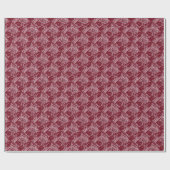 Rose-16-Wine-Gift-Papier Geschenkpapier (Flach)