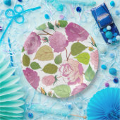 Rose 17 pappteller (Party)