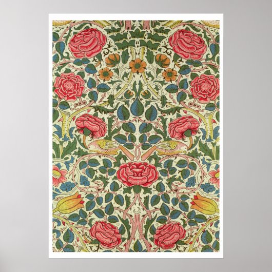 'Rose', 1883 (Baumwolle) Poster (Vorne)