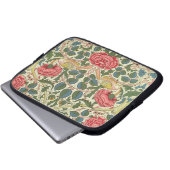 "Rose", 1883 (Druckbaumwolle) Laptopschutzhülle (Vorne Knopf)
