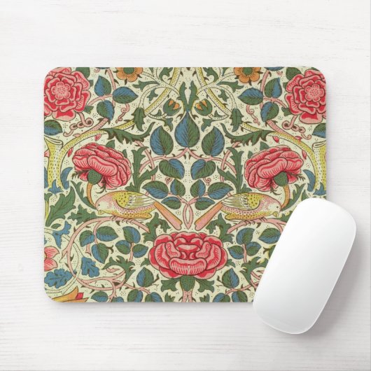 "Rose", 1883 (Druckbaumwolle) Mousepad (Mit Mouse)