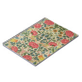 "Rose", 1883 (Druckbaumwolle) Notizblock (Linke Seite)