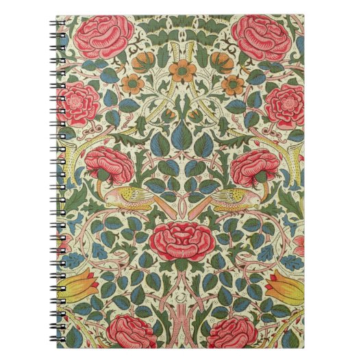 "Rose", 1883 (Druckbaumwolle) Notizblock (Vorderseite)