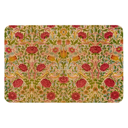 Rose, 1883 von William Morris Magnet (Horizontal)