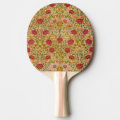 Rose, 1883 von William Morris Tischtennis Schläger (Vorderseite)