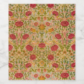 Rose, 1883 von William Morris Weinetikett (Einzelnes Label)