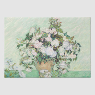 Rose 1890 von Vincent Van Gogh Floral Seidenpapier