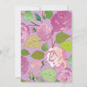 Rose 18 dankeskarte (Rückseite)