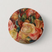 Rose (1912) von Pierre-Auguste Renoir Art Button (Vorderseite)